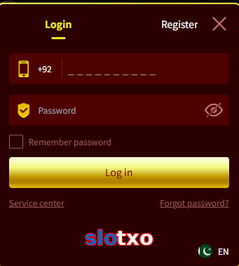 Slotxo login preview